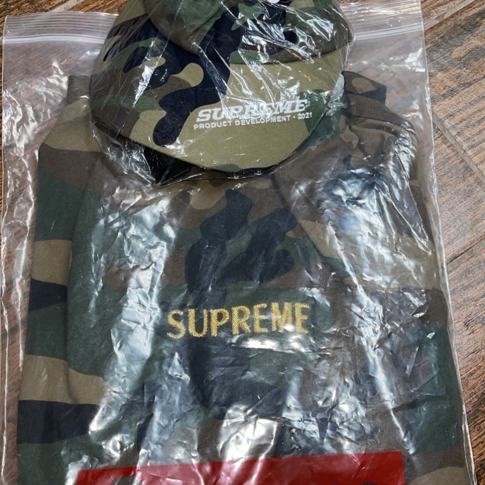 Shirt and hat is brand new shirt is size medium